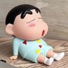 Crayon Shin-Chan Phone Stand Lazy Phone Holder Cute Desktop Ornament Figurine Model Toy Trendy Gift for Friends Fun Personalized Creative Phone Stand