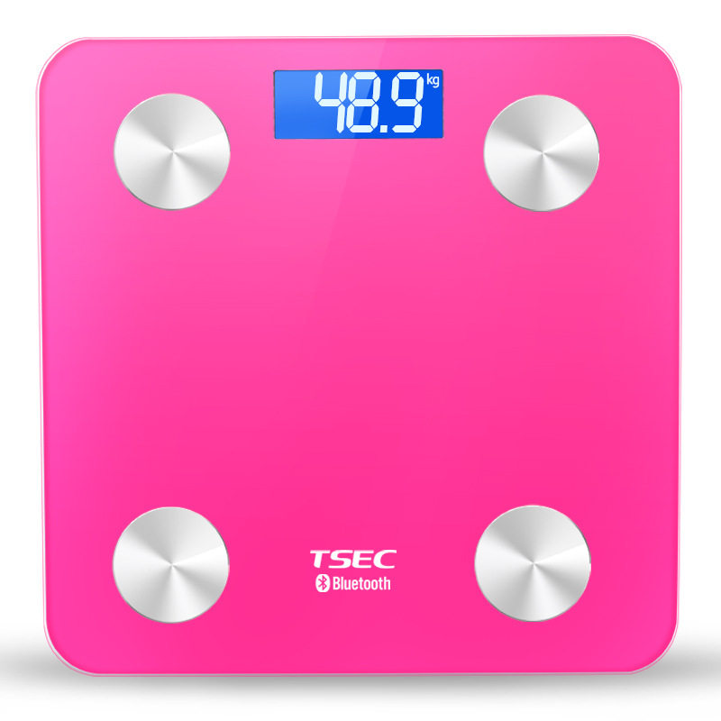 Tiansheng Smart Bluetooth Body Fat Scale Intelligent Electronic Body Fat Scale Bluetooth Scale 17 Functions