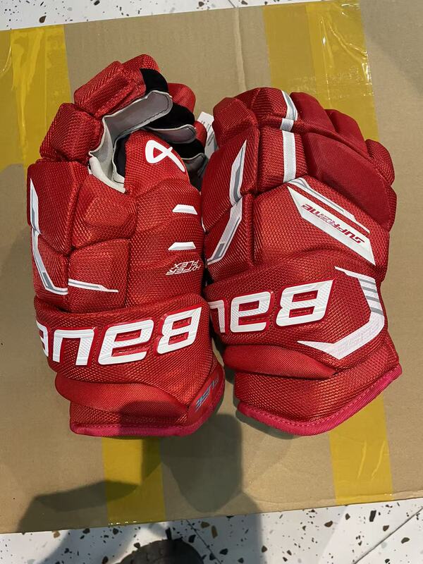 Bauer Ccm Ice Hockey Gloves for Kidsren, Teenagers and Adults, Roller Skating Professional Competition Training Protective Equipment
