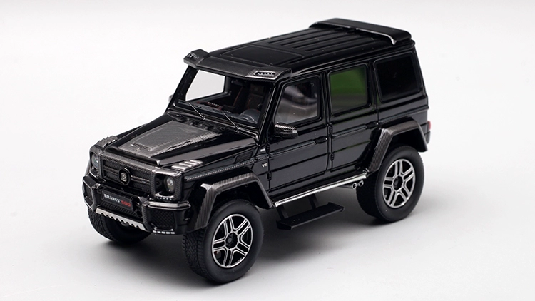 Cắt nhỏ 1:43 Mercedes-Benz Brabus 5004X4² phiên bản giới hạn G500 trang trí bánh mô hình xe hơi - Chế độ tĩnh