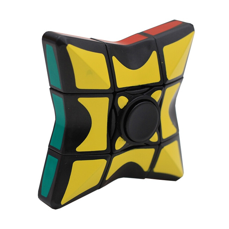 Chic Magic Cube Fingertip Magic Cube 1 Order Decompression Decompress Fingertips Top 133 Magic Square Finger Swivel Toy Students