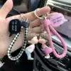 Keychain couple a pair of Korean creative cute male and female students Car key chain Valentine's Day gift school bag pendant