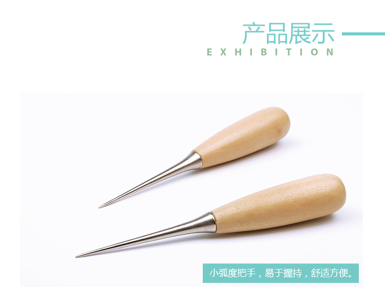 Nguồn Jane Hands một ngàn qua len gỗ tay cầm dùi gỗ cảm thấy chọc liệu da DIY vui vẻ và các công cụ - Công cụ & vật liệu may DIY dụng cụ đan len cho người mới bắt đầu