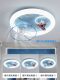 Children's Room Ceiling Lamp Full Spectrum Eye Protection Boy Cartoon Superhero Bedroom Lamp Modern Simple Creative Fan Lamp
