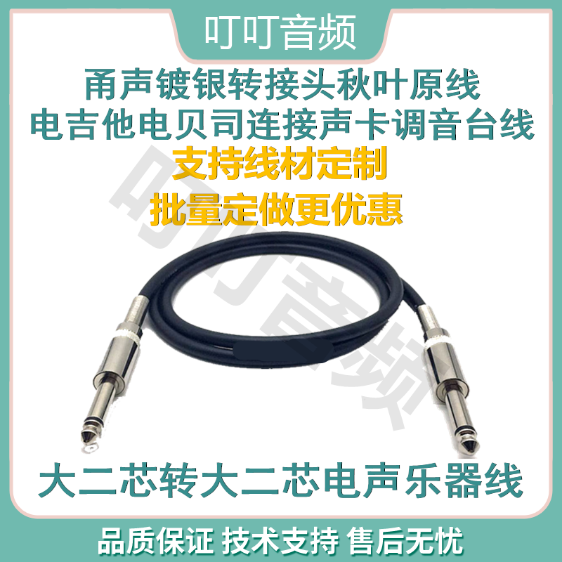 Sophomore core to sophomore core Gibson electric guitar electric bass musical instrument speaker sound mixer effector cable