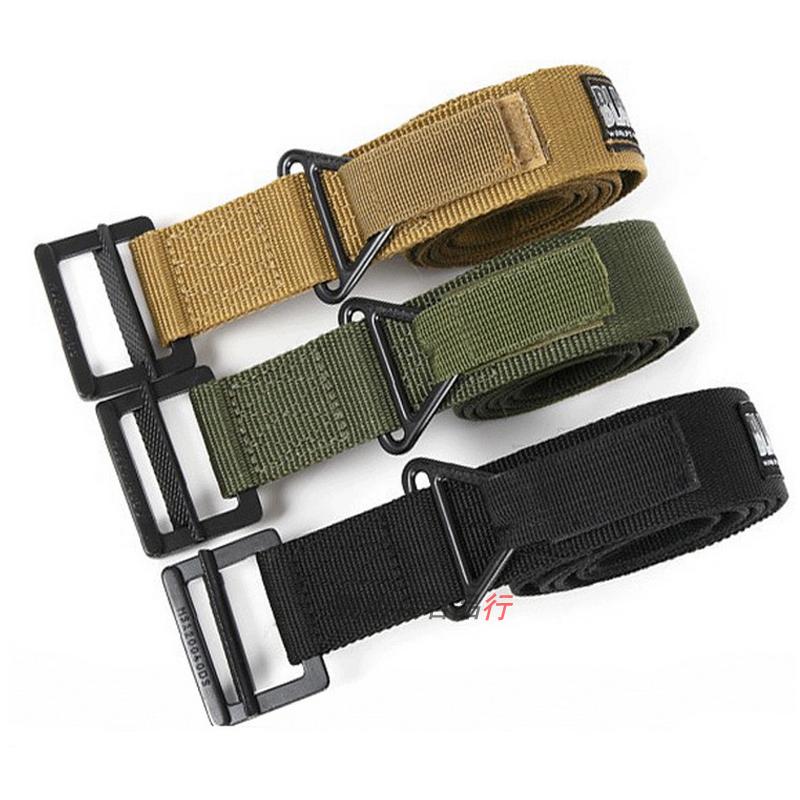 Military Fans Black Eagle Rescue High Strength Canvas Nylon Tactical Belt Men And Women Outdoor Sports Multifunctional Inner Girdle