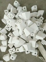Brick factory wear-resistant accessories brick machine mouth core frame alumina oval zirconia core head magnetic head rectangular porcelain head specifications