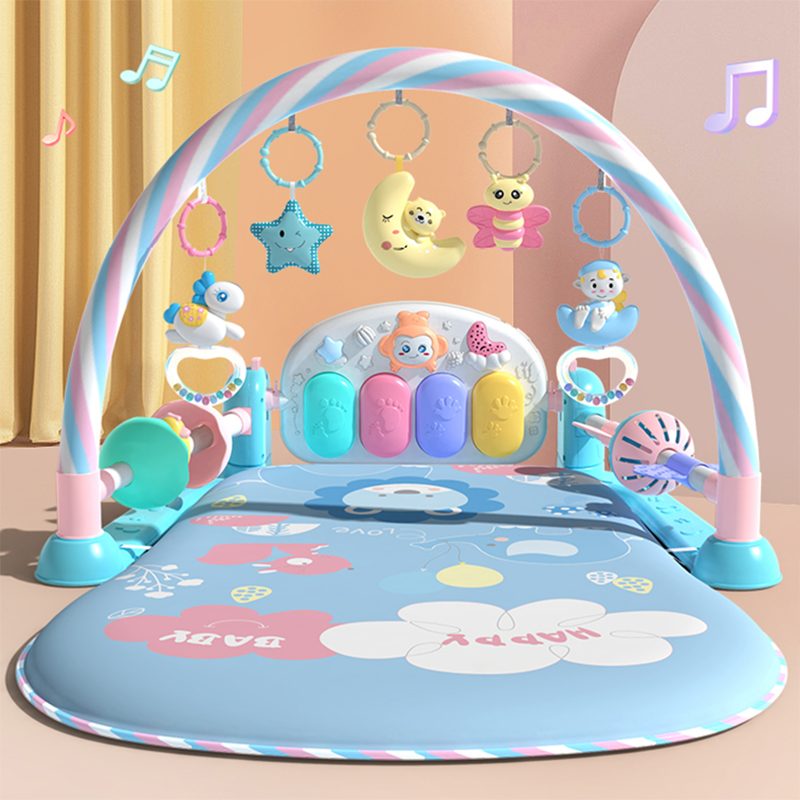Baby crib mobile baby game bed piano music bed multifunctional newborn queen maternal and baby bed full