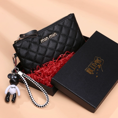 Маленькая сумка клатч, кожаная летняя сумка с петлей на руку, длинный кошелек, коллекция 2023