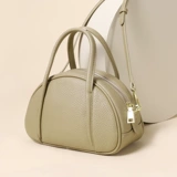 Кожаная сумка через плечо, универсальная сумка на одно плечо, воловья кожа, из натуральной кожи