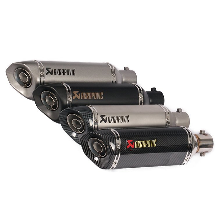 Applicable Locomotive Horizon Mountain Leaf R3R25 Yellow Dragon Kawasaki Little Ninja 400 modified Scorpion exhaust pipe