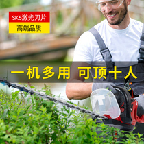 Electric hedge machine household scissors hedge trimmer small green garden pruning machine scissors tea charging type