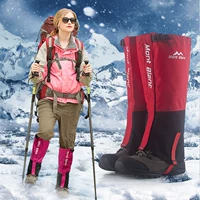 Tuyết đặt ngoài trời leo núi tuyết không thấm nước nữ trượt tuyết giày tuyết đi bộ sa mạc cát chân xà cạp bộ chân ủng cao su lội nước