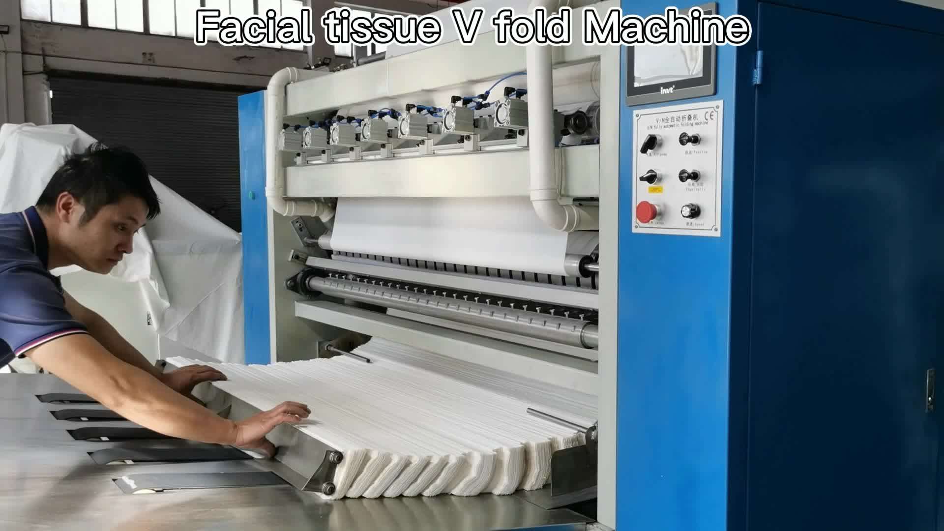 Manufacturing Processing Facial Tissue Full Production Line V/n/z