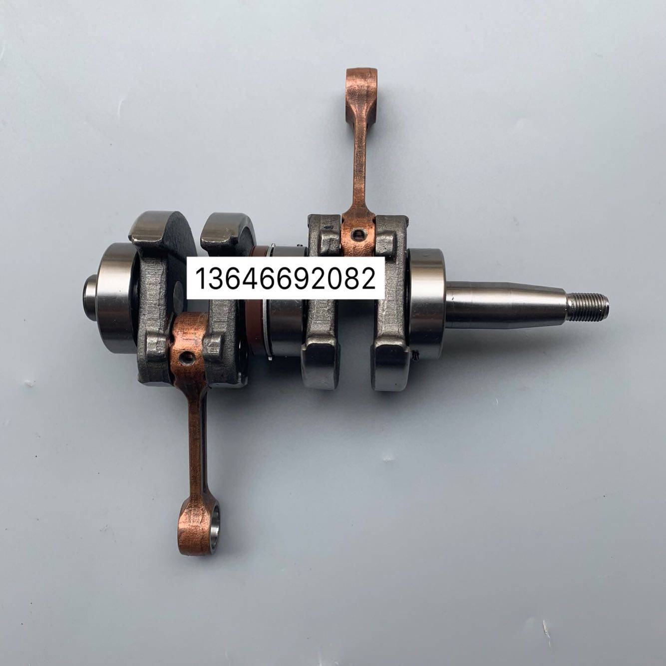 East Hair Sea's Hundred Wins 2 dashed 9 8 12 horsepower boat Outer machine wall-mounted cold air thruster piston piston ring crankshaft assembly