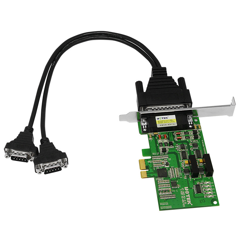 Utai UT-792I PCI-E to turn 2 ports of RS485 422 strings of computer serial port augmentation card
