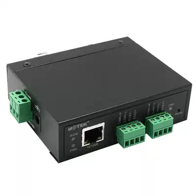 Yutai UT-6502 TCP IP to 2 port CANBUS protocol converter
