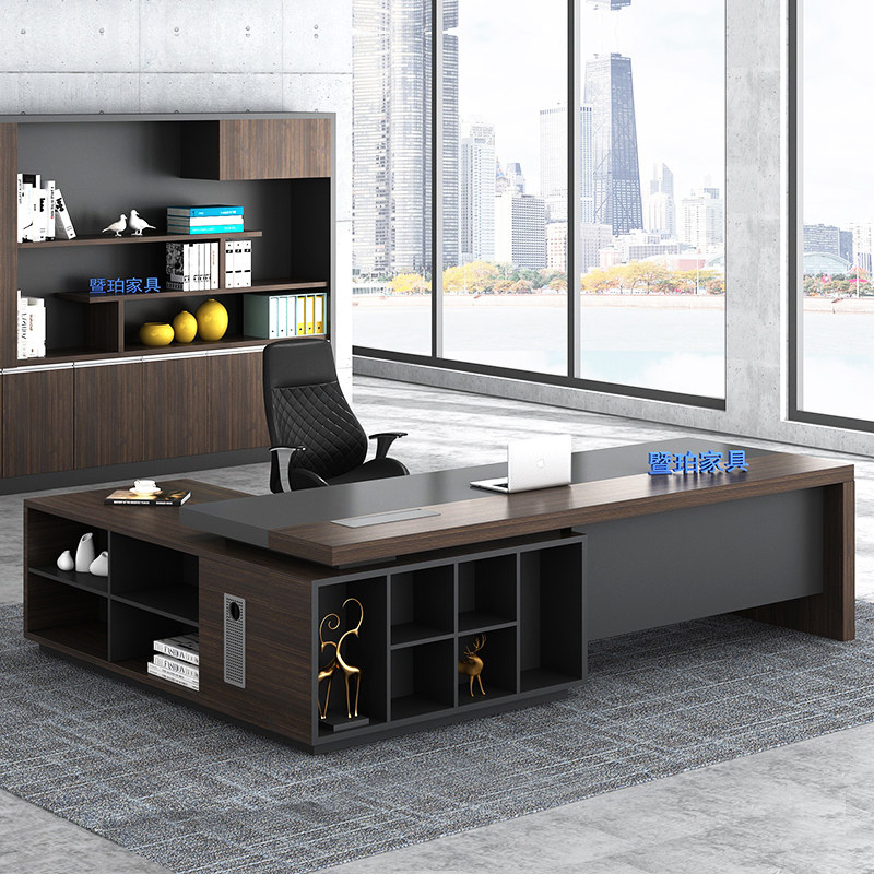 Office furniture owner table desk brief modern big bantai creative head manager table desk desk desk chair