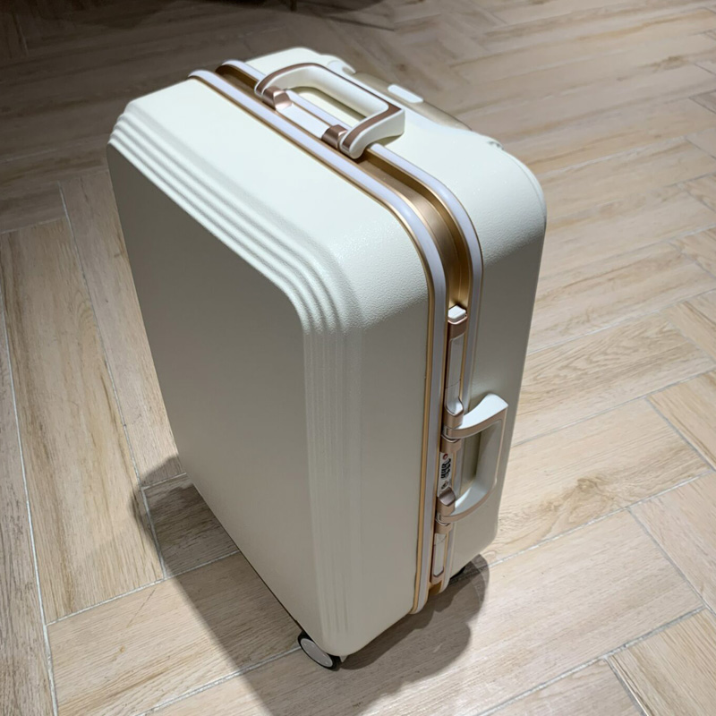 OTA Suitcase Women Ins Nets Red aluminum frame Rod Box small 20 inch Boarding Firm Durable Password Suitcase