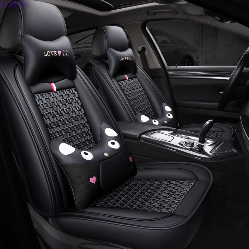 New Kia K3 smart run K4 Kaishen K5 special car seat cover all-inclusive four seasons universal seat cushion summer ice silk breathable