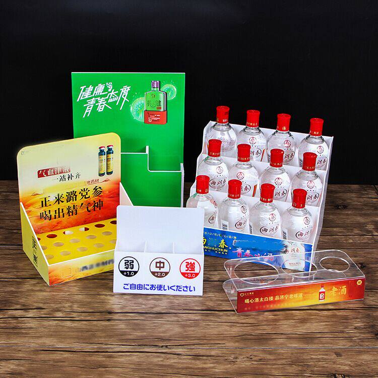 Convenience Store Hotel Wine Water Show Shelves Hotel Drinks Small Shelves White Wine Beer Cashier Counter Display Racks