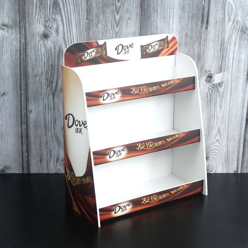 Supermarket cash shelves pre-small shelves multi-function snack display shelves customized PVC display shelves spot