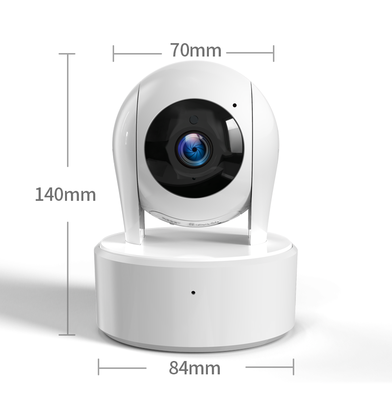(Lenovo 80 million C2E) wireless WiFi camera 360-degree panorama can talk to high-definition remote monitor