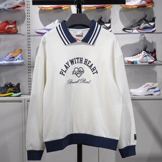 Li ning women's sweatshirt 2024 winter new style