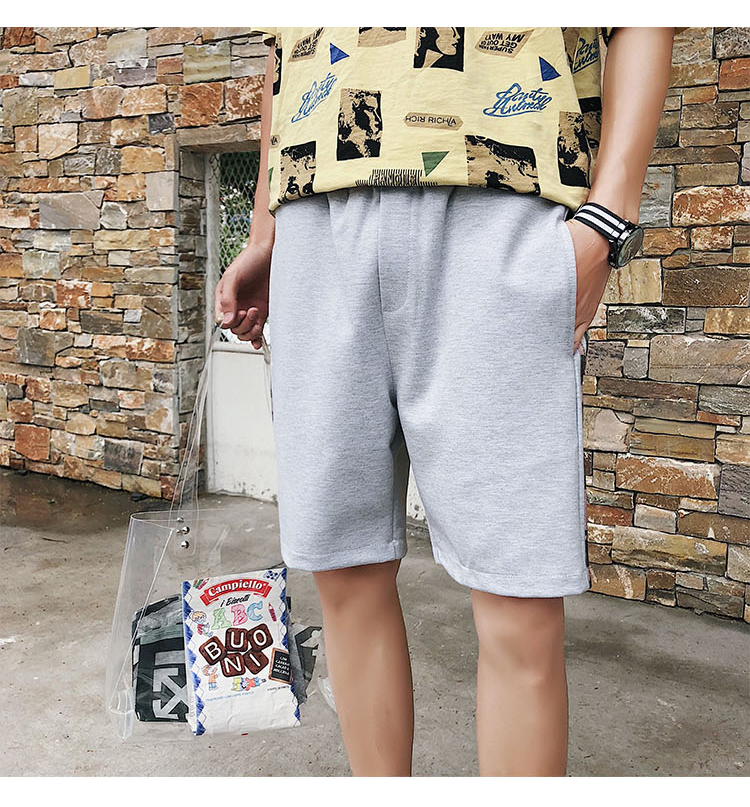 Thanh thiếu niên 12 mùa hè 5 phút quần short 13 chàng trai trẻ lớn 14 năm điểm quần thể thao giản dị 15 tuổi học sinh trung học cơ sở 16 - Quần Jogger quần thể thao