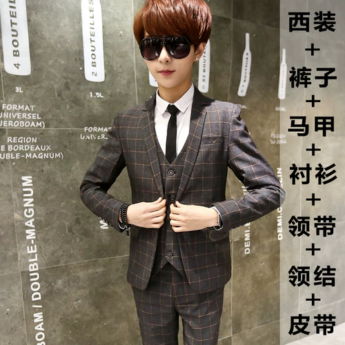 Комплект, костюм, платье для школьников, подходит для подростков, в корейском стиле, 3 предмета