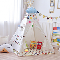 Childrens tent Indoor game house Household Indian small house Boy girl baby doll house Sleep split bed