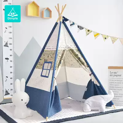 Children's tent Indoor girl princess room Indian game house Boy reading corner Shaking sound secret base hut