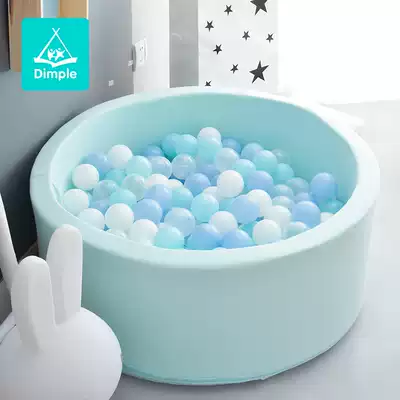 Small dimple ins ocean ball pool indoor fence children's wave ball pool home baby treasure Net red toy game pool
