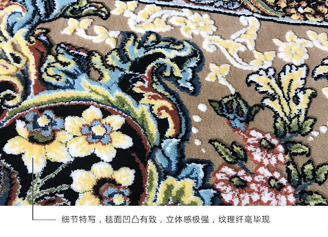 [2,88 triệu kim ba chiều] Iran nhập khẩu thảm Ba Tư kiểu Mỹ phòng khách thảm phòng ngủ - Thảm thảm trải sàn phòng khách