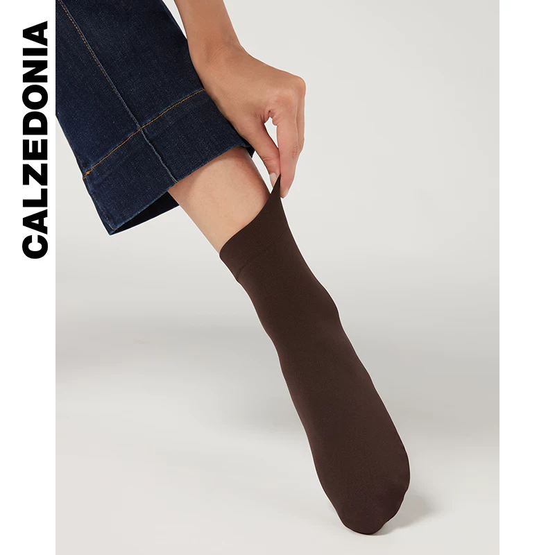 CALZEDONIA носки женские весна и осень простой и модный 50D однотонный цвет мягкие и комфортные носки MIZ004