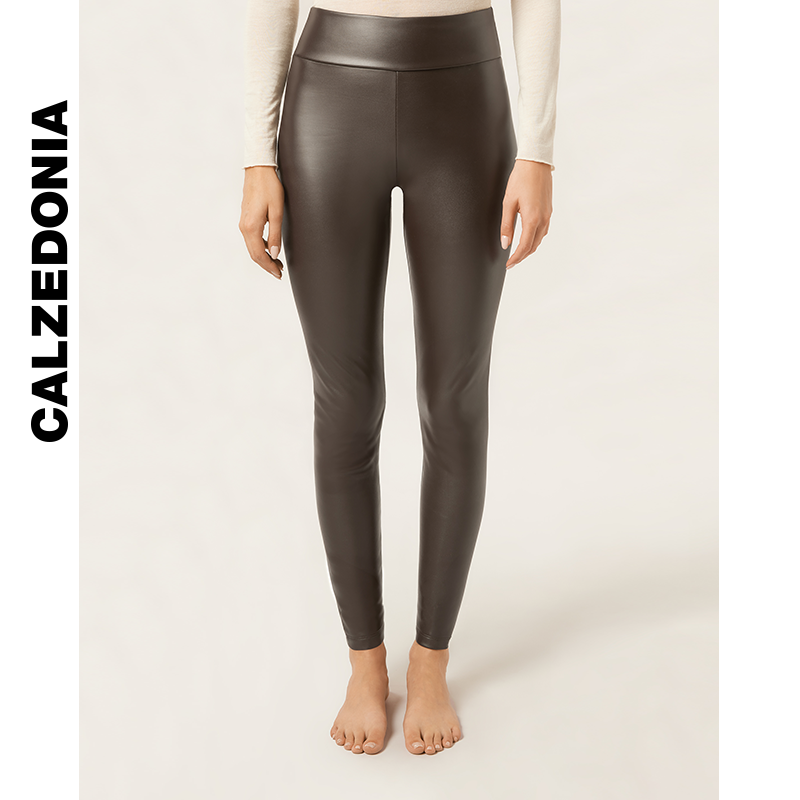CALZEDONIA женские многоцветные кожаные удобные и стильные тёплые колготки underwear MIP037