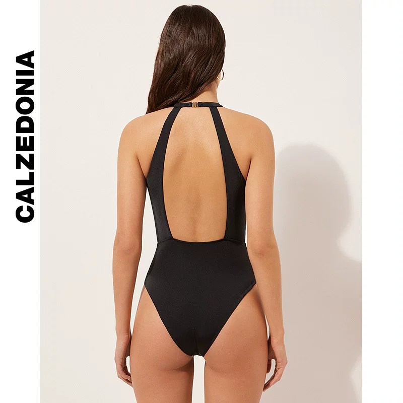 CALZEDONIA Kazedonia носки и купальник для женщин на пляже глубокий вырез микро высокий разрез цельный 0IS1792