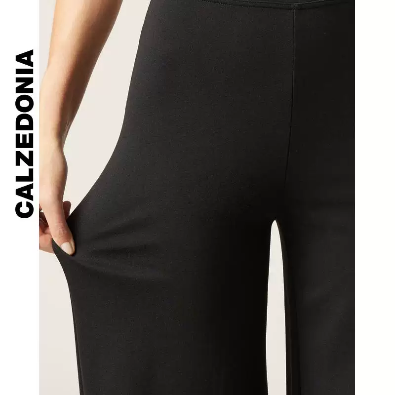CALZEDONIA Kaze Итальянские носки осень женские повседневные модные широкие штаны расклешенные внутренние штаны Yamamoto pants MIP080