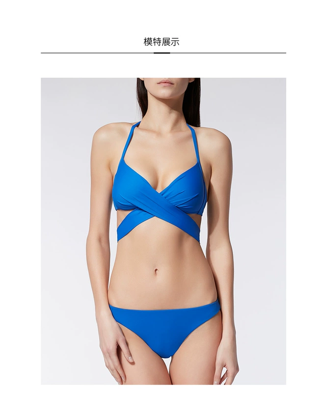Bộ bikini bikini ruffle gợi cảm của phụ nữ CALZEDONIA RTM1531 7888 - Bikinis