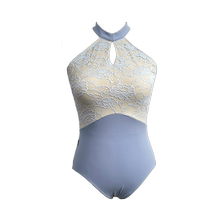 Brahma Dance ballet training suit dance student art examination body suit basic training gymnastics lace advanced halterneck one-piece suit