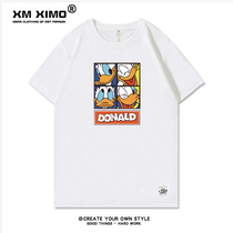 2020 New Youth Short Sleeve T-shirt Tide Brand Round Neck Loose Clothes Summer Student Joker Trend Men