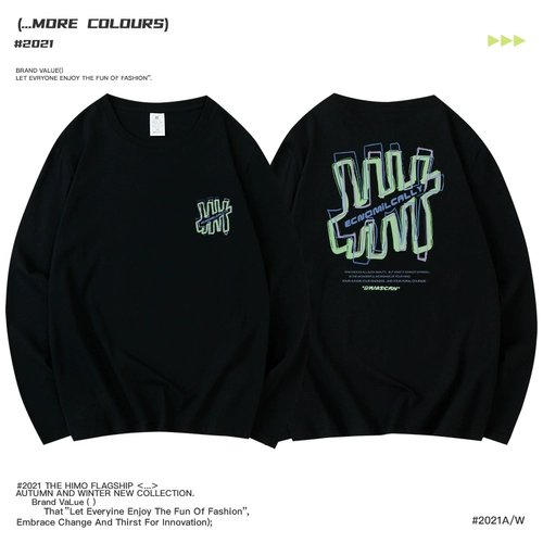 Белый хлопковый лонгслив для влюбленных, парная одежда, толстовка, оверсайз, в американском стиле