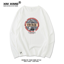 Long sleeve T-shirt mens tide ins coat Korean version of loose cotton spring and autumn mens Tide brand T-shirt base shirt autumn mens