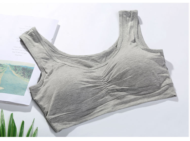 Phương thức cho con bú cực lớn mm200 kg không có vành ngủ một chiếc áo lót đồ lót phụ nữ mỏng áo ngực không dây