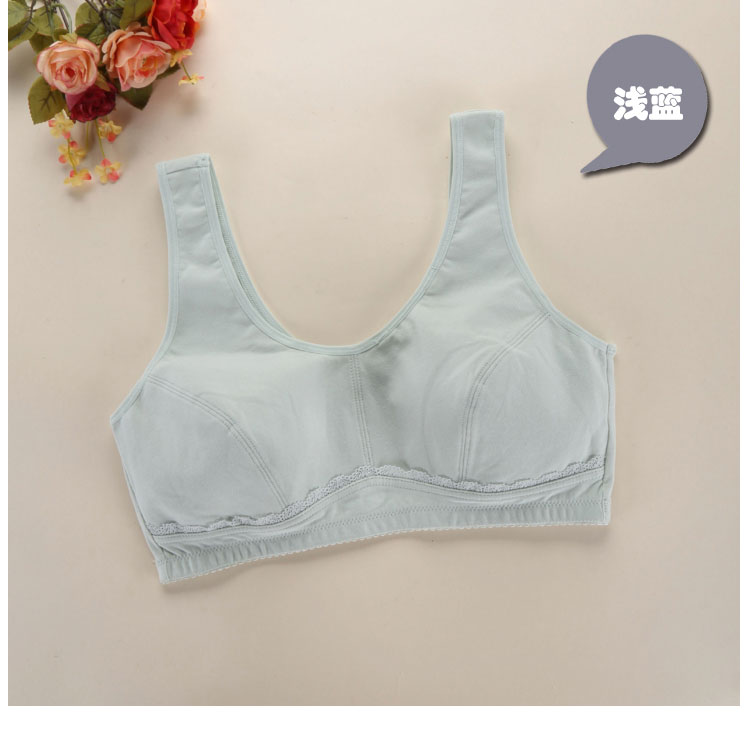 Áo lót nữ mỏng và trung niên kiểu áo lót không vành cỡ lớn 200 kg cotton béo mm mẹ không có đệm ngực ao lot cho nguoi gia