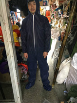 Protective clothing one-piece with cap dust-proof non-woven spray paint suit for male isolation clothes disposable workwear
