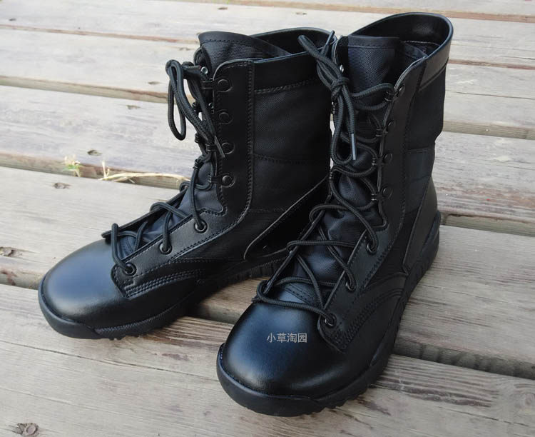 Bottes militaires pour homme - respirant - Ref 1397831 Image 13