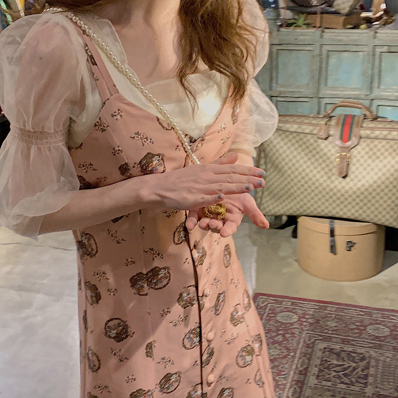 Maimeno 2020 Summer new women Dress Exploits can be salt-sweetened Two-style suit hanging band Skirt With Slim Foam Sleeves