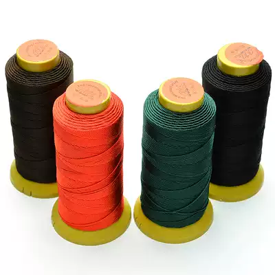 Golden three fish strands wear crystal beads beaded thread Jade thread Jade thread DIY hand braided wire rope colorful thread braided red rope