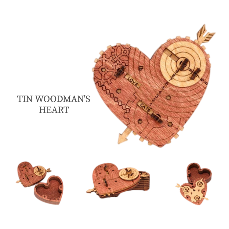 Surprise gift password box wooden ten level difficulty puzzle decryption brain burning Tanabata Valentine's Day to send to boyfriend and girlfriend